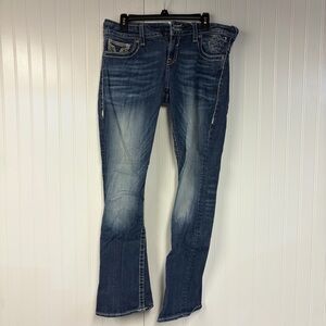 Vigoss Classic Blue Denim Jeans 11/12 Boot Cut